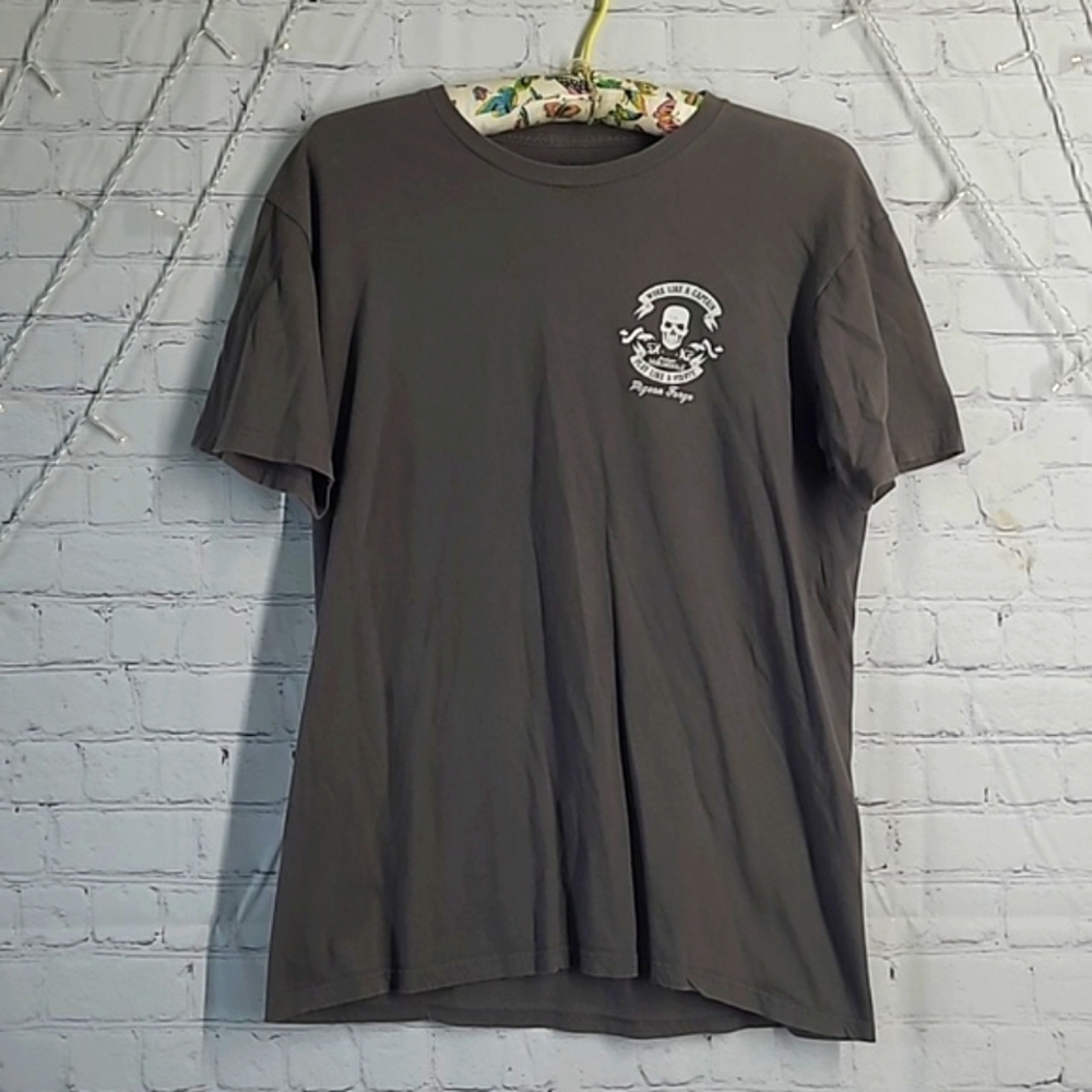 Margaritaville Pirate Pidgeon Forge Tennessee Skull Graphic Print Tshirt Mens M - Picture 6 of 14